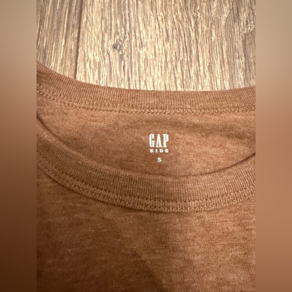 Gap Kids Brown Long Sleeve T Shirt Size Small - Picture 3 of 4